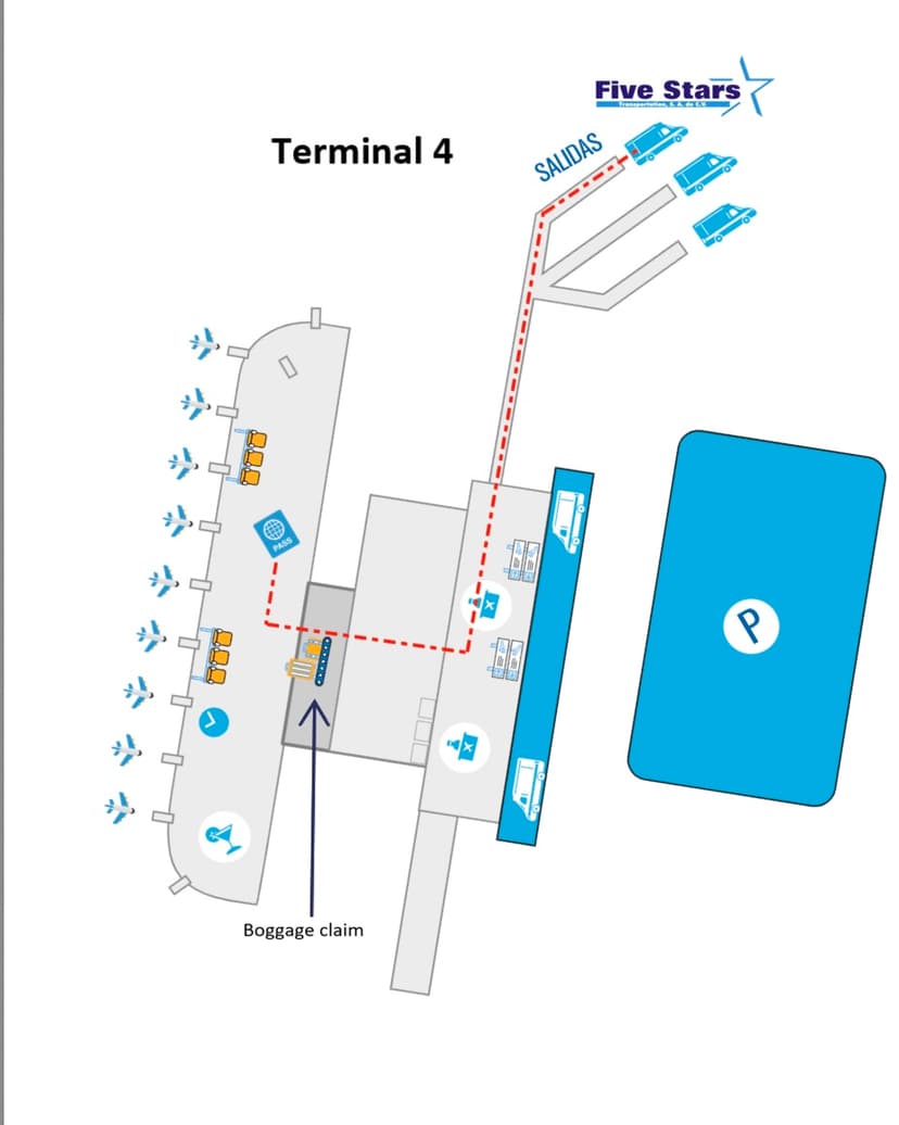 Terminal 4 Layout